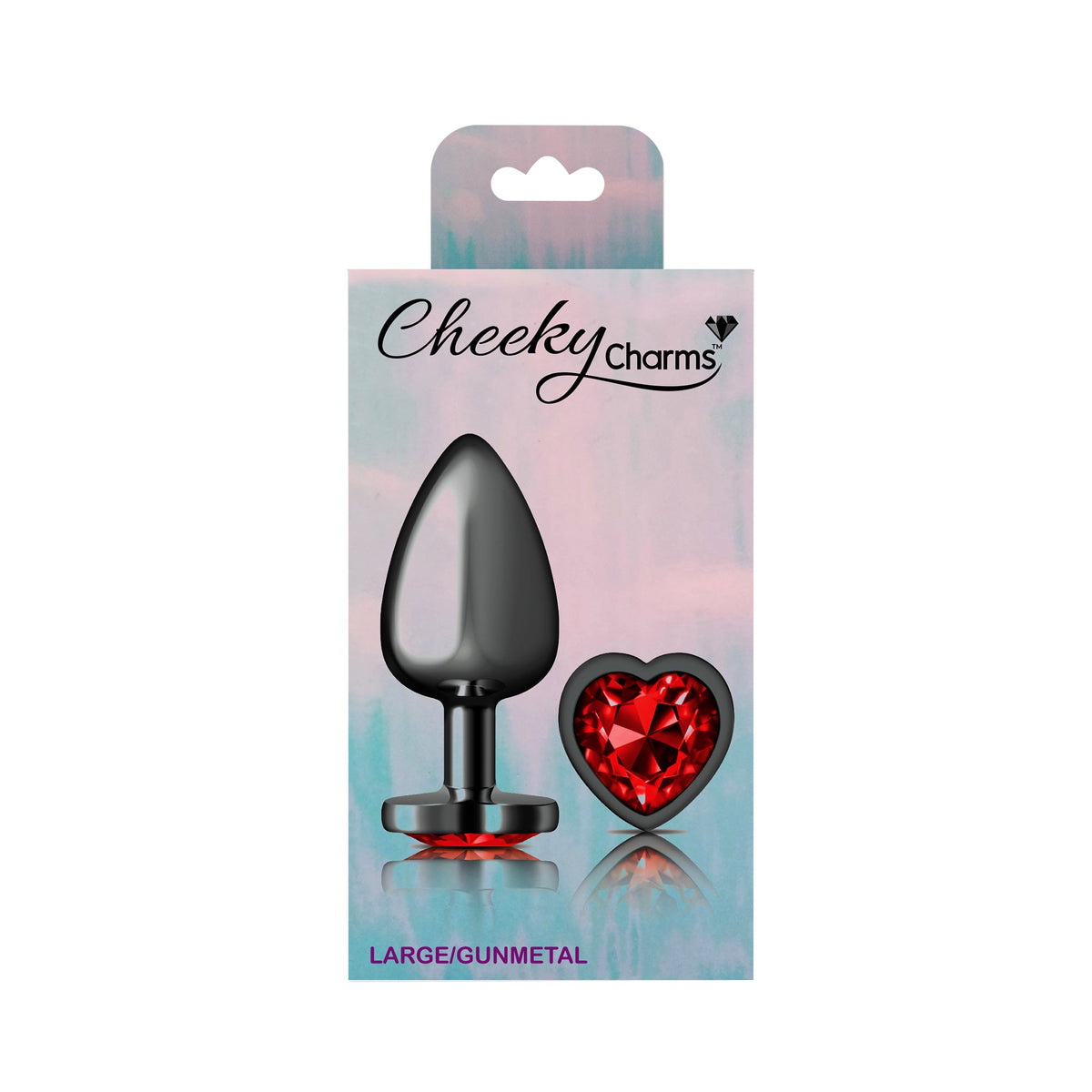 Cheeky Charms Heart Jewel Butt Plug