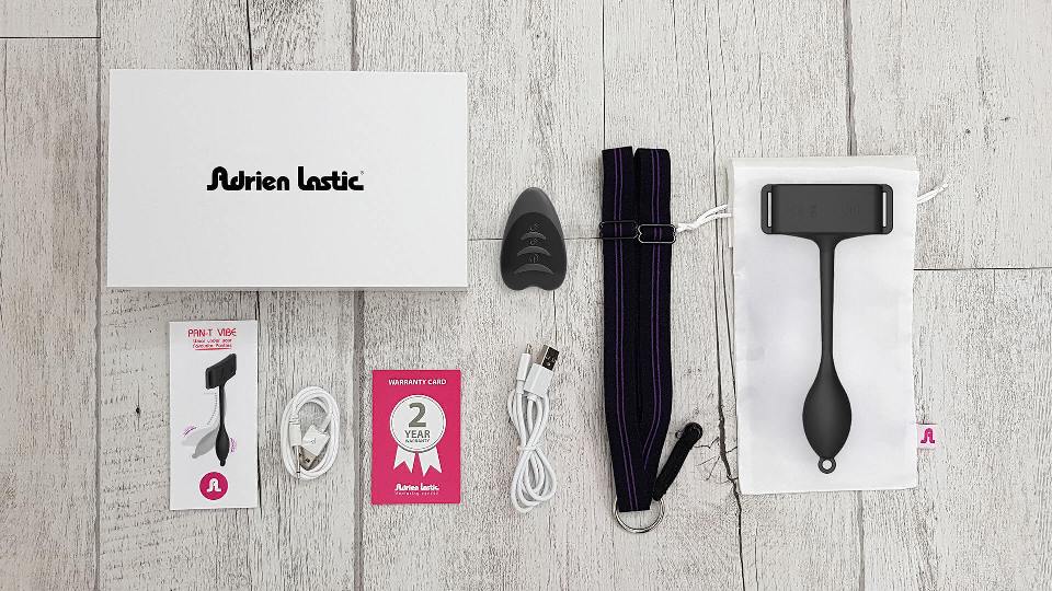 Adrien Lastic Pan-T Vibe Wearable Panty Vibrator with Heart-Shaped Remote > Sex Toys For Ladies > Panty Vibes