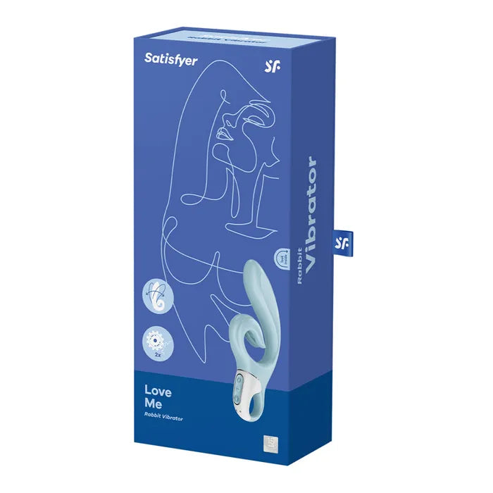 Satisfyer Love me - Blue > Vibrators > Ladies > Rabbit
