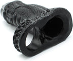 Kiotos Monstar Sleeve 01 Black 6.5" Inch Textured Flexible Liquid Silicone Sleeve > Sex Toys For Men > Penis Sleeves