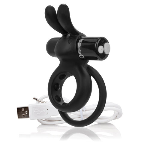 Charged Ohare – Rechargeable Double Cock Ring Rabbit Vibrator > Sex Toys > Couples Toys