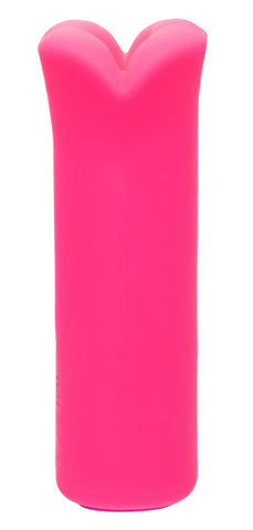 Kyst Lips Mini Massager Pink Silicone Bullet with 10 Vibration Functions > Vibrators > Mini Vibrators