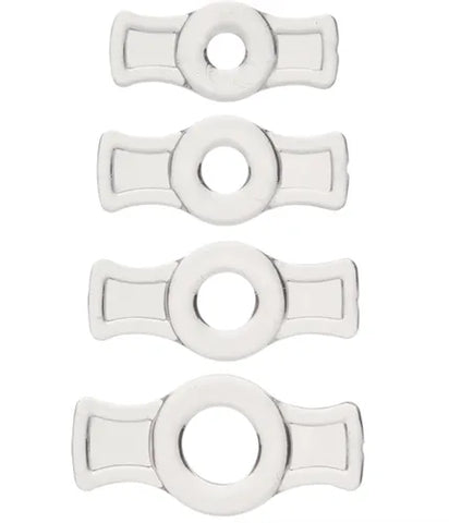 Titanmen Cock Ring Set (Black) – Stretchable Cock Rings Set > Cock Ring > Sets