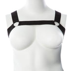 Gender Fluid Mason Harness Black L-XXL Size Chest 40-60 Inches > Clothes > Womens Harnesses