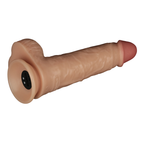 Power Basics 8 Inch Vibrating Dildo – Lifelike Waterproof Dildo > Vibrators > Realistic Vibrators