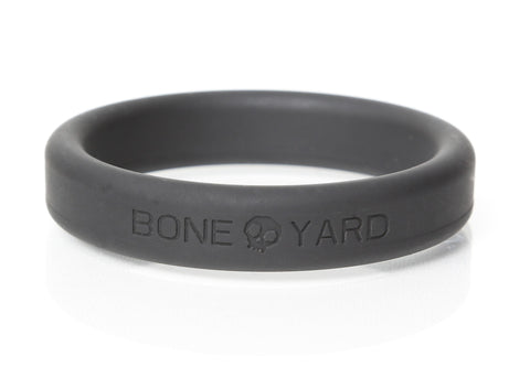 Boneyard Silicone Ring 50mm Black Adult Toy for Comfort and Durability Black COCK RINGS