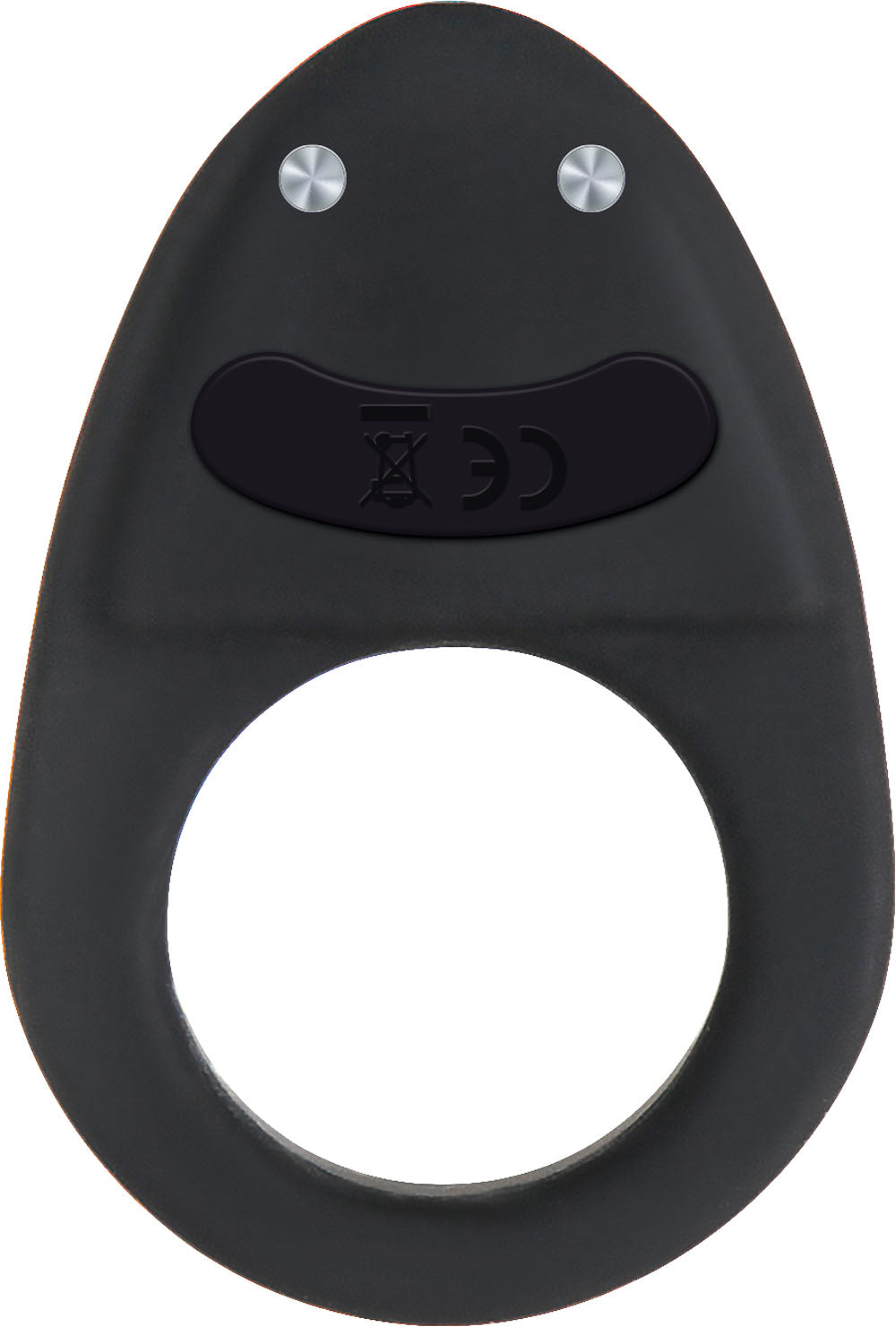 Zero Tolerance Night Rider USB Rechargeable Cock Ring Black Cock Rings Vibrating