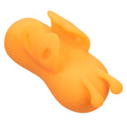 Neon Vibes The Buzzing Vibe Orange Silicone Finger Teaser with 10 Vibration Functions and Rechargeable > Vibrators > Finger Vibrators