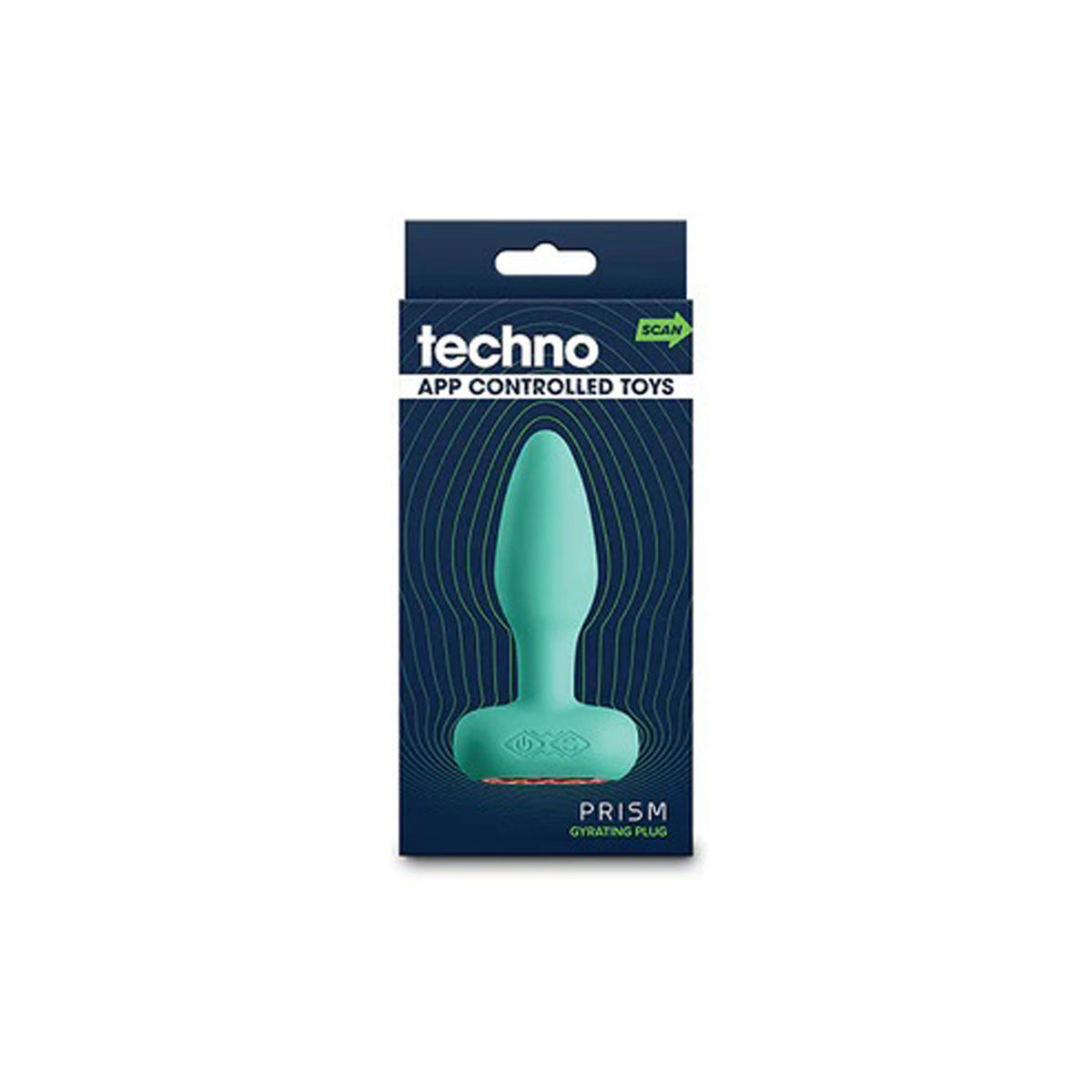 Techno Prism Vibrating Butt Plug with App Control > Anal Range > Vibrating Butt Plugs