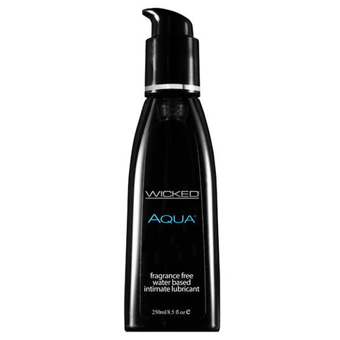 Wicked Aqua Water Based Lubricant 250ml Bottle Default Title > Lube > Water Based