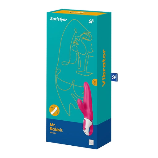 Satisfyer Vibes Mr Rabbit 9 Inch Dual Motor Silicone Rabbit Vibrator > Vibrators > Ladies > Rabbit
