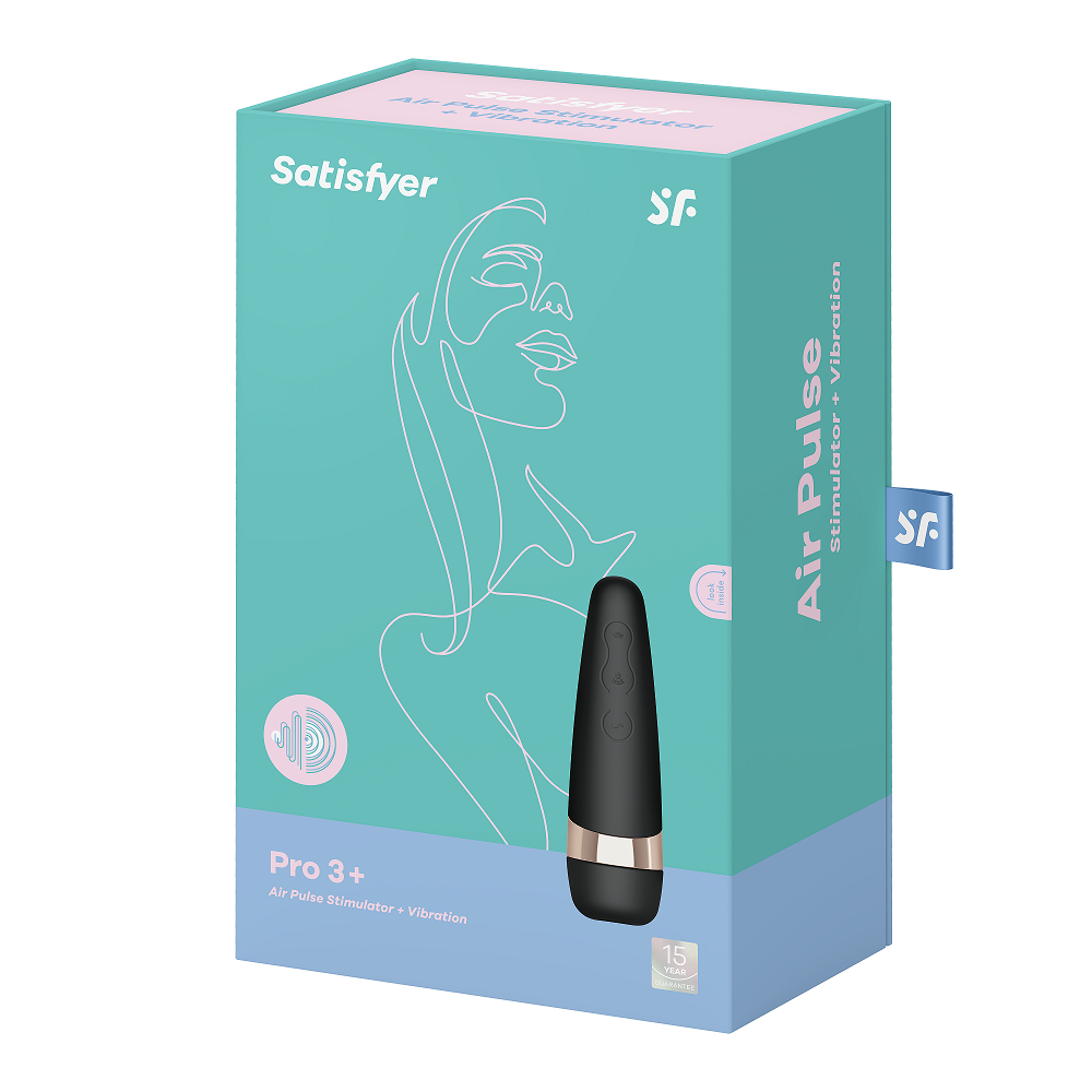 Satisfyer Pro 3 Plus – Silicone Attachment Vibration Clitoral Massager > Sex Toys For Ladies > Air Pulsation