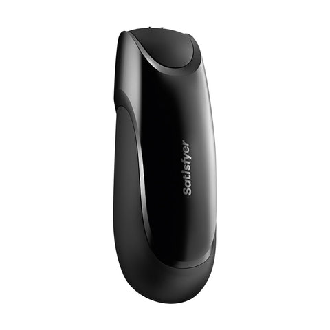 Satisfyer Men Vibration+ Black Vibrating Masturbator Strokers - Auto