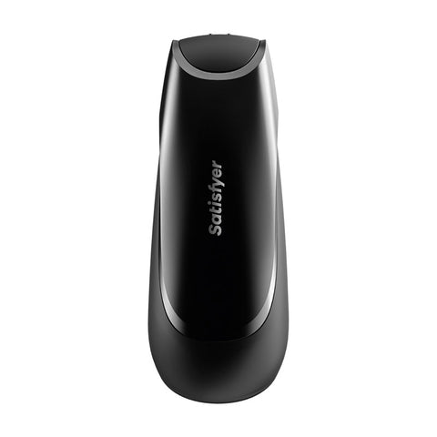 Satisfyer Men Vibration+ Black Vibrating Masturbator Strokers - Auto