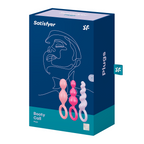 Satisfyer Booty Call Set of 3 Flexible 5.5 Inch Anal Plugs > Anal Range > Anal Beads