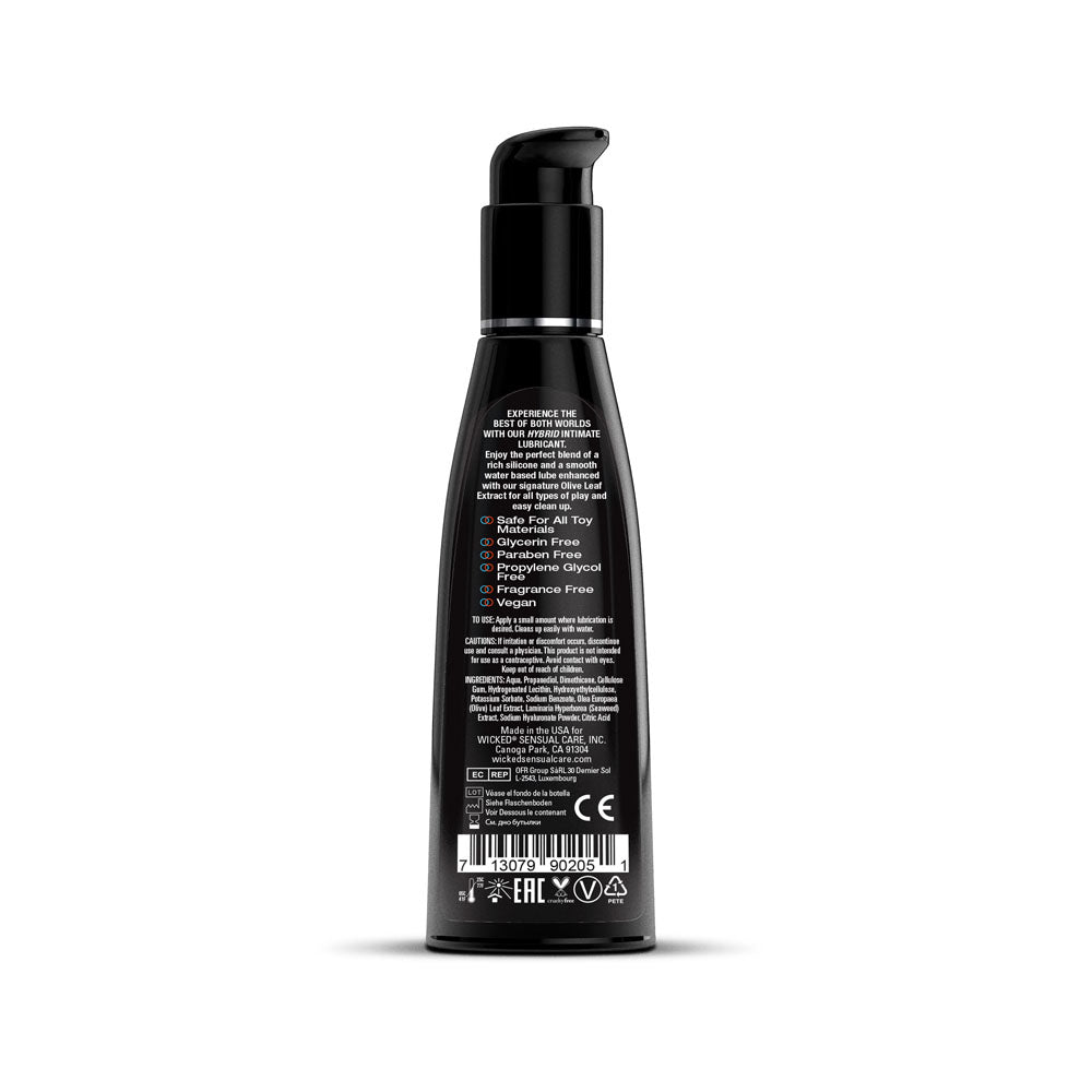Wicked Hybrid Water and Silicone Blended Lubricant 120ml Bottle > Lube > Hybrid