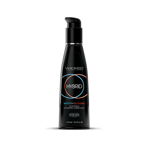 Wicked Hybrid Water and Silicone Blended Lubricant 120 ml Bottle Default Title Hybrid Lube