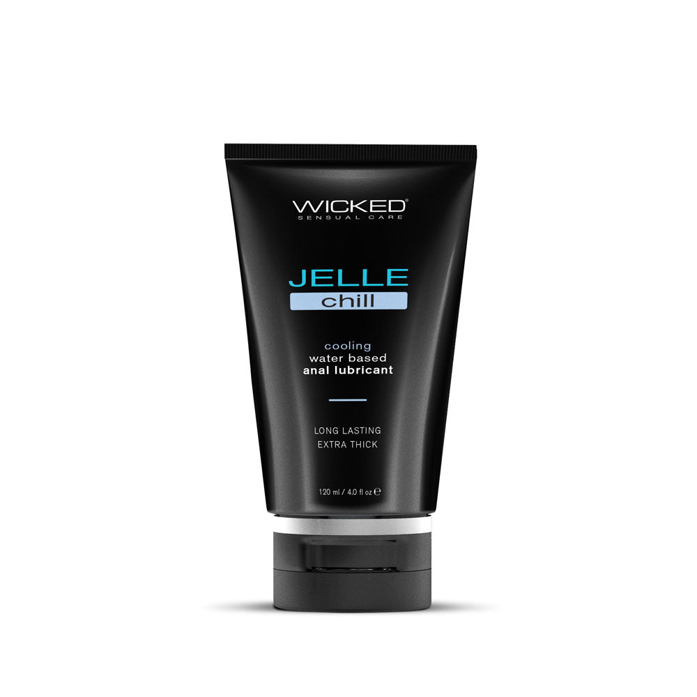 Wicked Jelle Chill 120ml Cooling Water Based Anal Lubricant Default Title > Lube > Anal