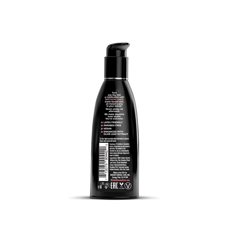 Wicked Aqua Birthday Cake – Cake Flavoured Water-Based Lubricant 60 ml Secondary image