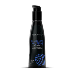 Wicked Aqua Blueberry Muffin - Water Based Lubricant - 120 ml (4 oz)