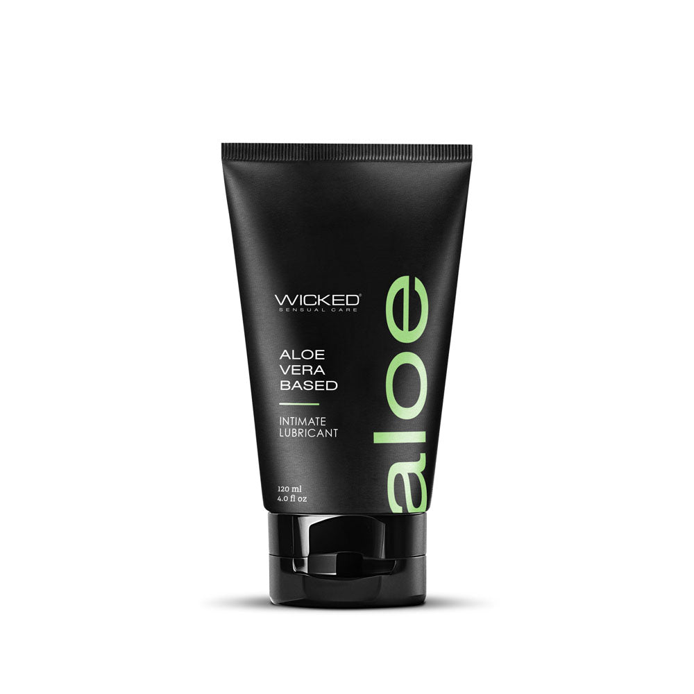 Wicked Sensual Care Aloe Vera Lubricant 4oz – Vegan Cruelty-Free Lubricant > Lube > Water Based