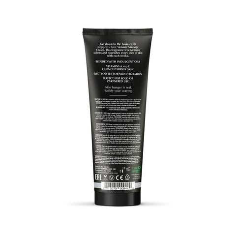 Wicked Stripped Bare Sensual Massage Cream 120ml > Essentials > Massage Oil