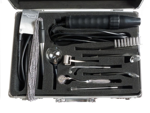 Kinklab Agent Noir Neon Wand Kit – ElectroErotic Sensation Set Electrosex Kit E-STIM TOYS