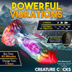 Creature Cocks Rainbow Phoenix Remote Vibrating 6.8" Silicone Dildo > Dildos > Fantasy