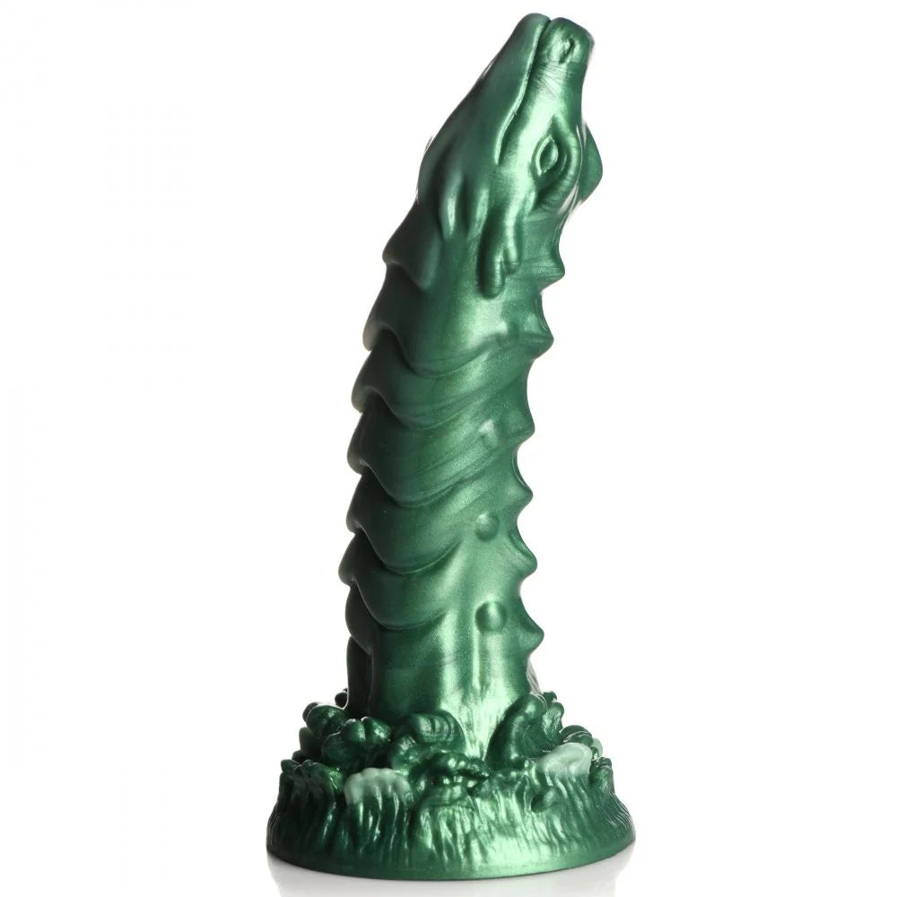 Creature Cocks Cockness Monster (Green) – 8.1" Silicone Dragon Dildo Secondary image