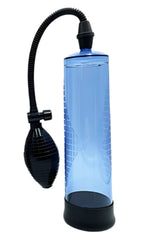High Rize Beginner Squeeze Pump Blue Medical Grade Silicone and ABS Plastic