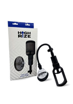 High Rize Pussy Pump with Pull Trigger Handle Black Medical Grade Silicone and ABS Plastic
