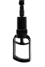High Rize Pussy Pump with Pull Trigger Handle Black Medical Grade Silicone and ABS Plastic