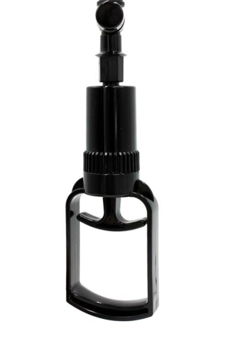 High Rize Pussy Pump with Pull Trigger Handle Black Medical Grade Silicone and ABS Plastic