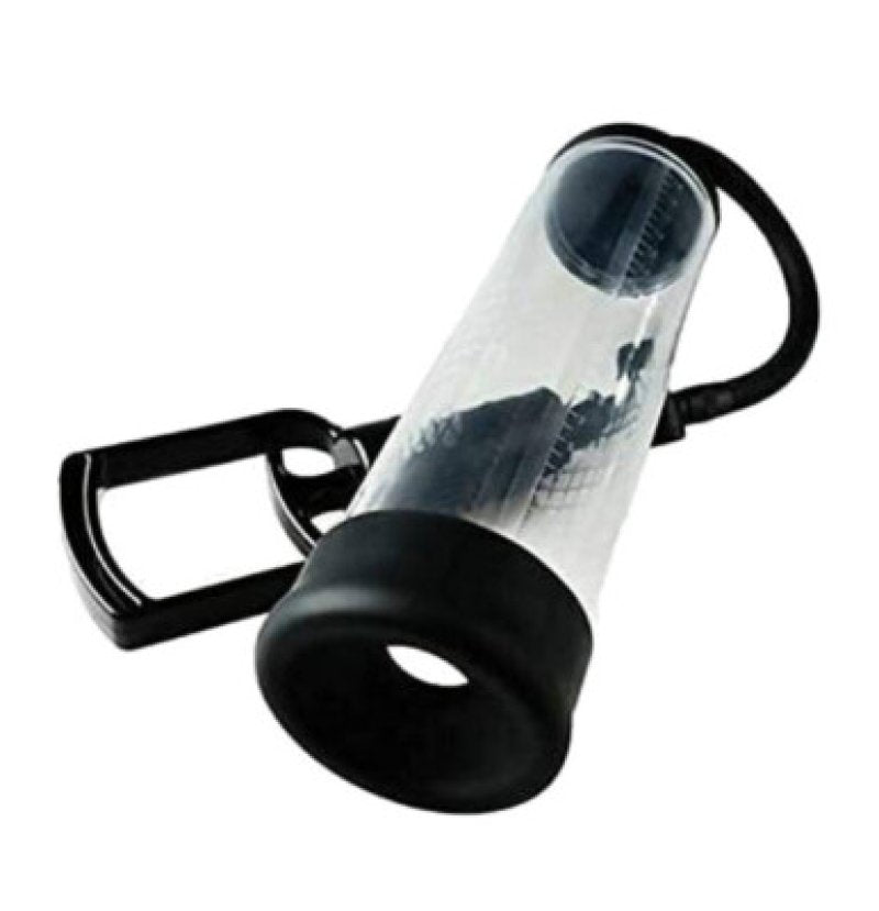 High Rize Pussy Pump with Pull Trigger Handle Black Medical Grade Silicone and ABS Plastic