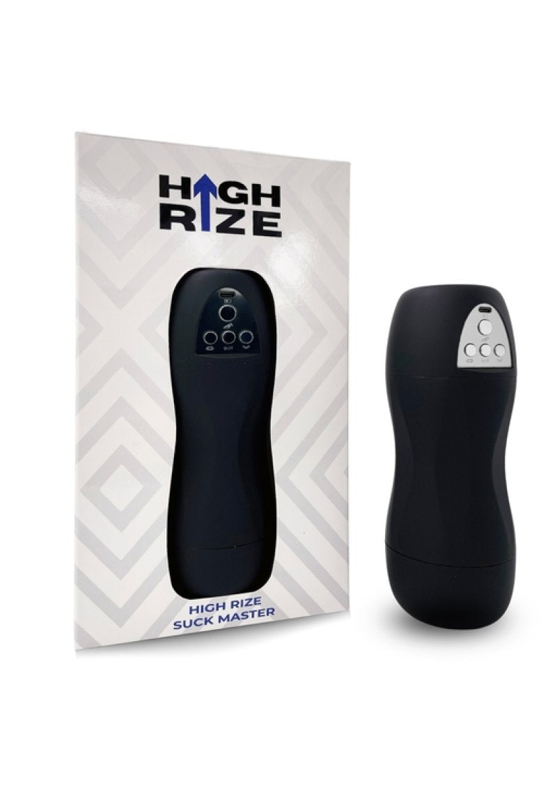 High Rize Suck Master – Suction, Vibration, Heating, and Virtual Voice Masturbator