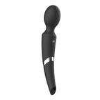 Ashella Vibes Dual Suction Wand Black Silicone Waterproof > Sex Toys > Massage Wands