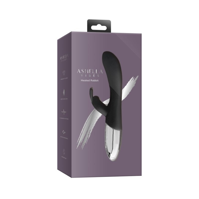 Ashella Vibes Heated Rabbit – Heated 10-Function Rabbit Vibrator > Vibrators > Ladies > Rabbit