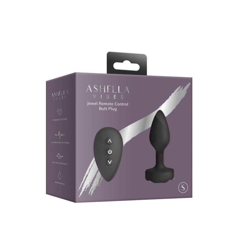 Ashella Vibes Jewel (Small) Remote-Controlled Butt Plug (6.3 cm insertable) > Anal Range > Jewel Butt Plugs
