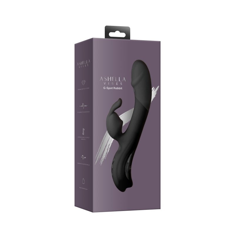 Ashella Vibes G-Spot Rabbit – Silicone Dual Stimulation Vibrator > Vibrators > Ladies > Rabbit