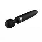 Ashella Vibes Body Wand Black Silicone Massager with 8 Speeds and 20 Vibration Modes Waterproof > Sex Toys > Massage Wands