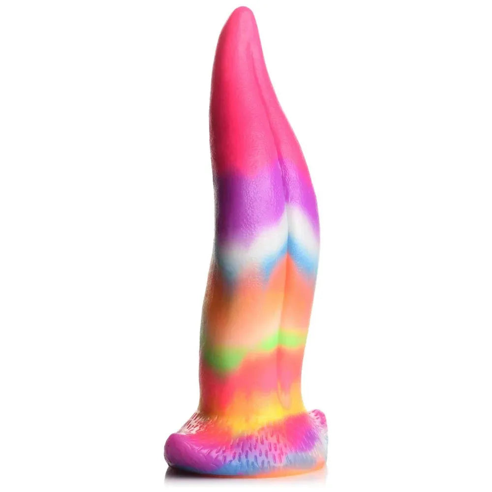 Creature Cocks Unicorn Tongue Glow-in-the-Dark Silicone Dildo > Dildos > Fantasy