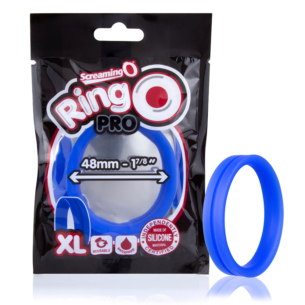 RingO Pro XL – Body-Safe Stretchy Silicone Penis Ring with Extra-Large Dimensions > Cock Ring > Single