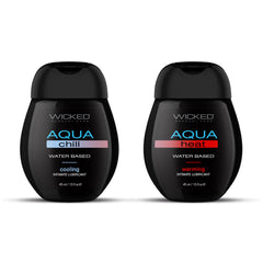 Wicked Sensation Kit 2 Pack 120 ml Warming & Cooling Lubricants LOTIONS & LUBES
