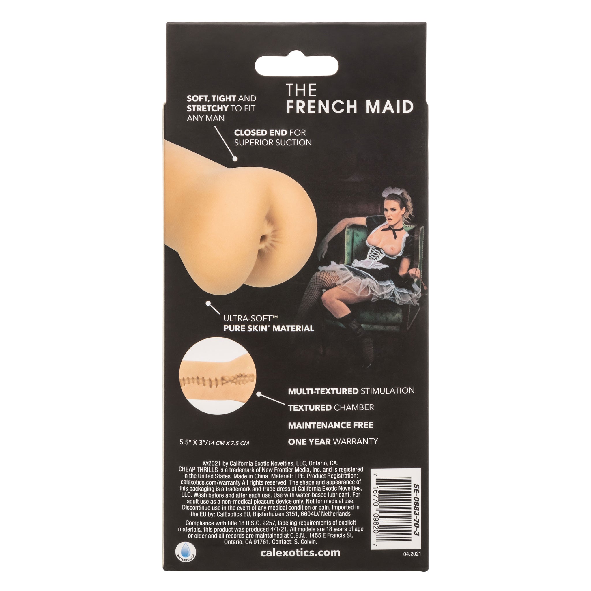 Cheap Thrills The French Maid Tight Ass Masturbator – Masturbator > Sex Toys For Men > Masturbators > Manual