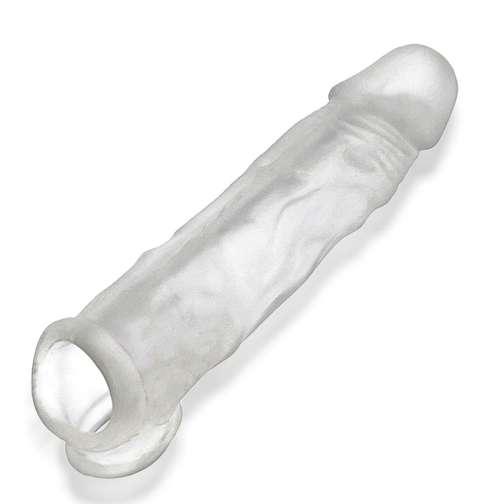 Dicker Ultra-Slim Cocksheath Clear Ice 7.5 Inch Length > Sex Toys For Men > Penis Sleeves