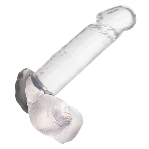 Alpha Liquid Silicone Erect Ring Stretchy Comfortable Gray Beaded Design COCK RINGS