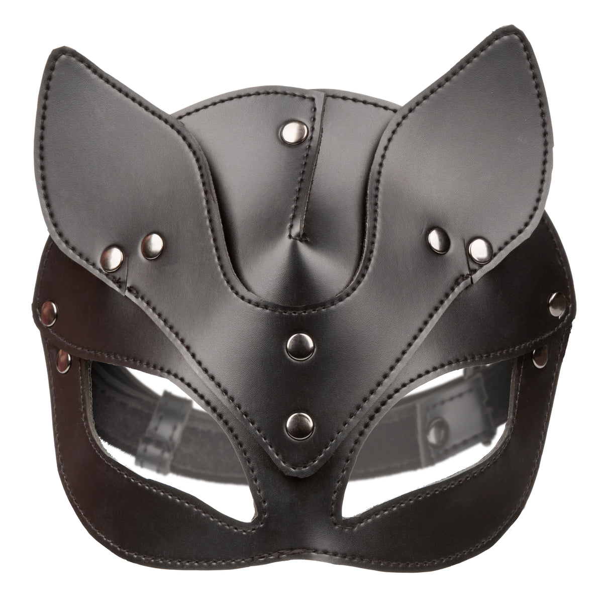 Euphoria Collection Black Cat Mask (Black) – Velvet Interior Adjustable Buckle Mask > Bondage Gear > Masks