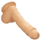 Dual Density Silicone Studs 6.25 Inch / 16 cm Ivory Realistic Flexible Design with Suction Cup Base > Dildos > Realistic Dildos