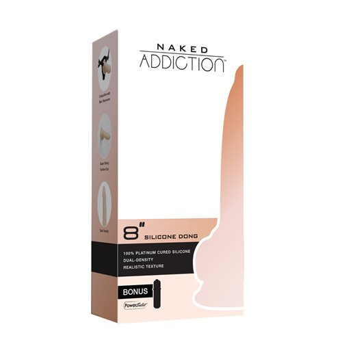 Naked Addiction Dual Density Silicone 8 Dong