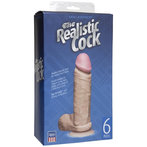 Firmskyn 6 Inch Realistic Cock – Body-Safe Suction Cup Dildo > Dildos > Realistic Dildos